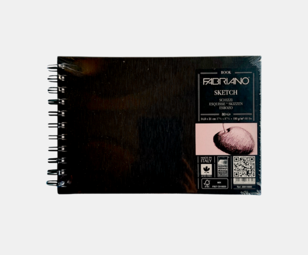 Sketchbook A5 horizontal Fabriano