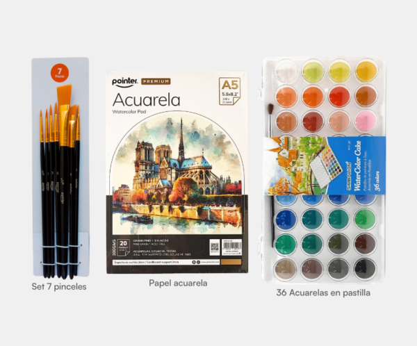 Set Básico de Acuarela