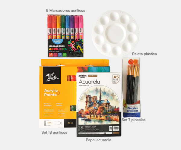 Set Acrílico