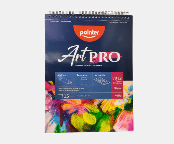 Block para acuarela ArtPro 9×12″ Pointer
