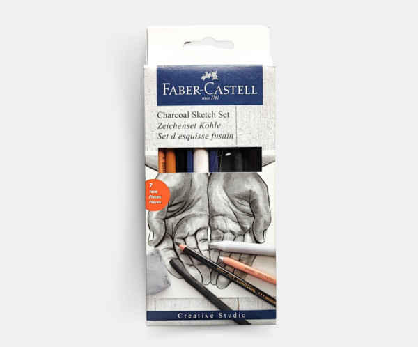 Set dibujo carboncillo Faber Castell