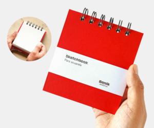 25 Sketchbook acuarela de bolsillo Bonik
