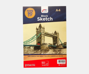 3 Block sketch ivory 50h. Fast