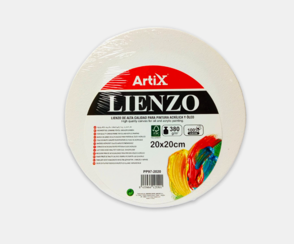 30 Lienzo redondo 20cm Artrix