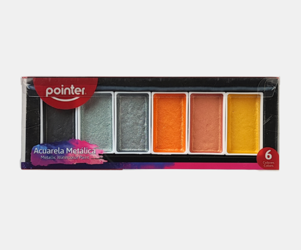 Acuarela metalizada Pointer #3