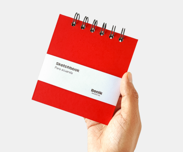 Sketchbook acuarela de bolsillo Bonik