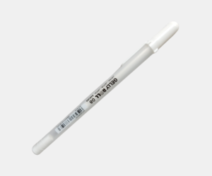 Lapicero Gelly Roll blanco