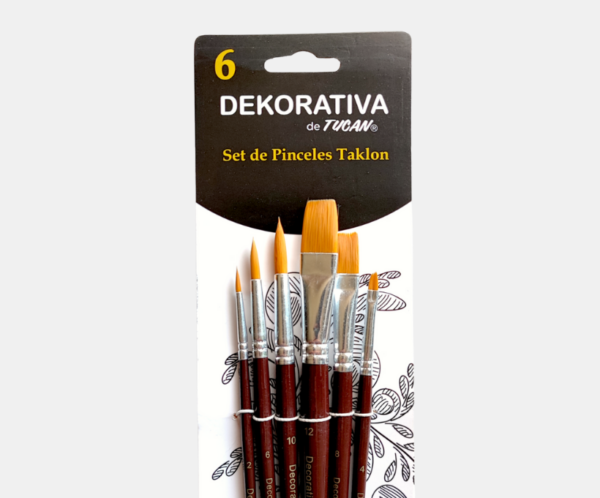 Set 6 pinceles Dekorativa