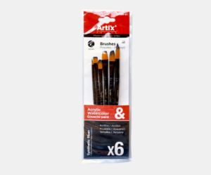 49 Set 6 pinceles Atrix