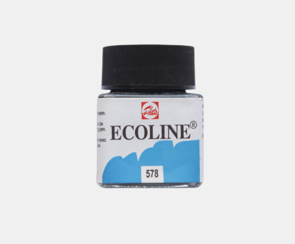 Acuarela liquida Ecoline Cyan 30ml