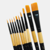 Set madera 10 pinceles Pointer