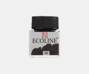 Acuarela liquida Ecoline Negro 30ml