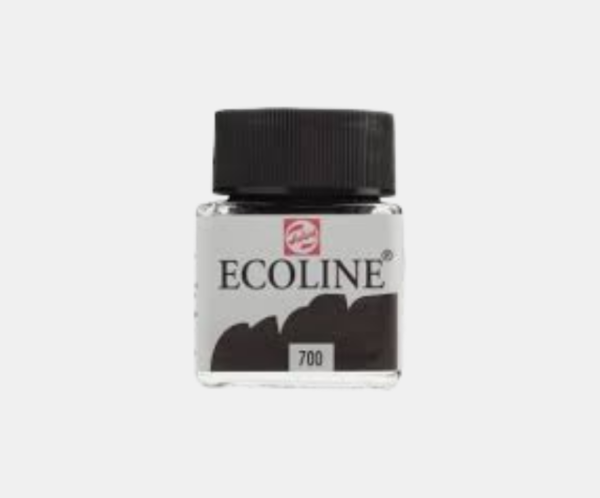 Acuarela liquida Ecoline Negro 30ml