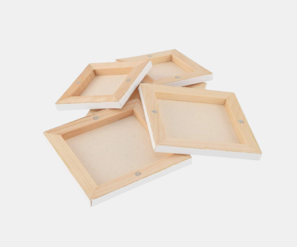 Mini lienzo magnético 10x10cm Set