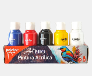 66 Set acrílicos Pointer