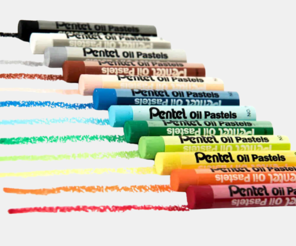 Óleo pastel 16col. Pentel