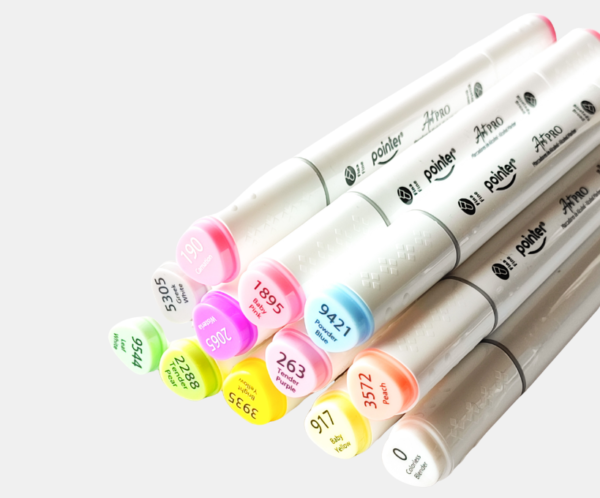 83 Marcadores alcohol tonos pastel Pointer