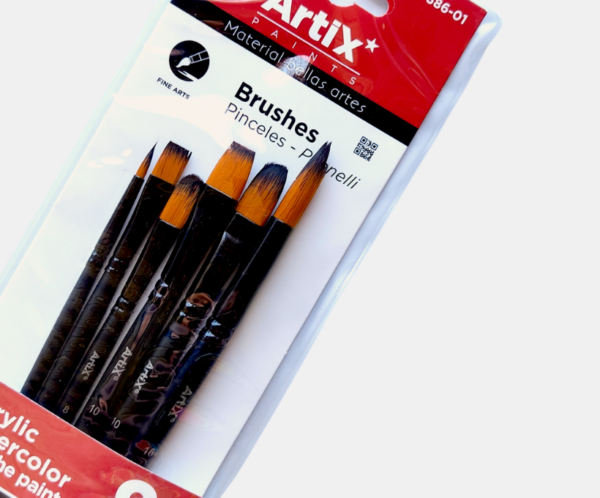 Set 6 pinceles Atrix