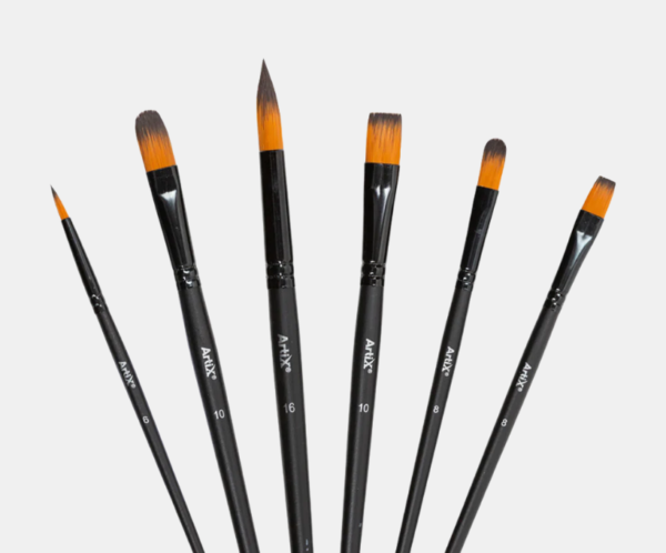 Set 6 pinceles Atrix
