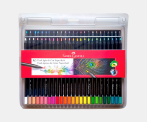 Crayones super soft 50col. Faber-Castell