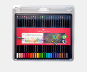 Crayones super soft 24col. Faber-Castell