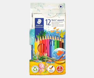 Crayones acuarelables 12col. Staedtler