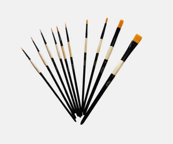 Set madera 10 pinceles Pointer