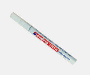 Marcador permanente blanco Edding
